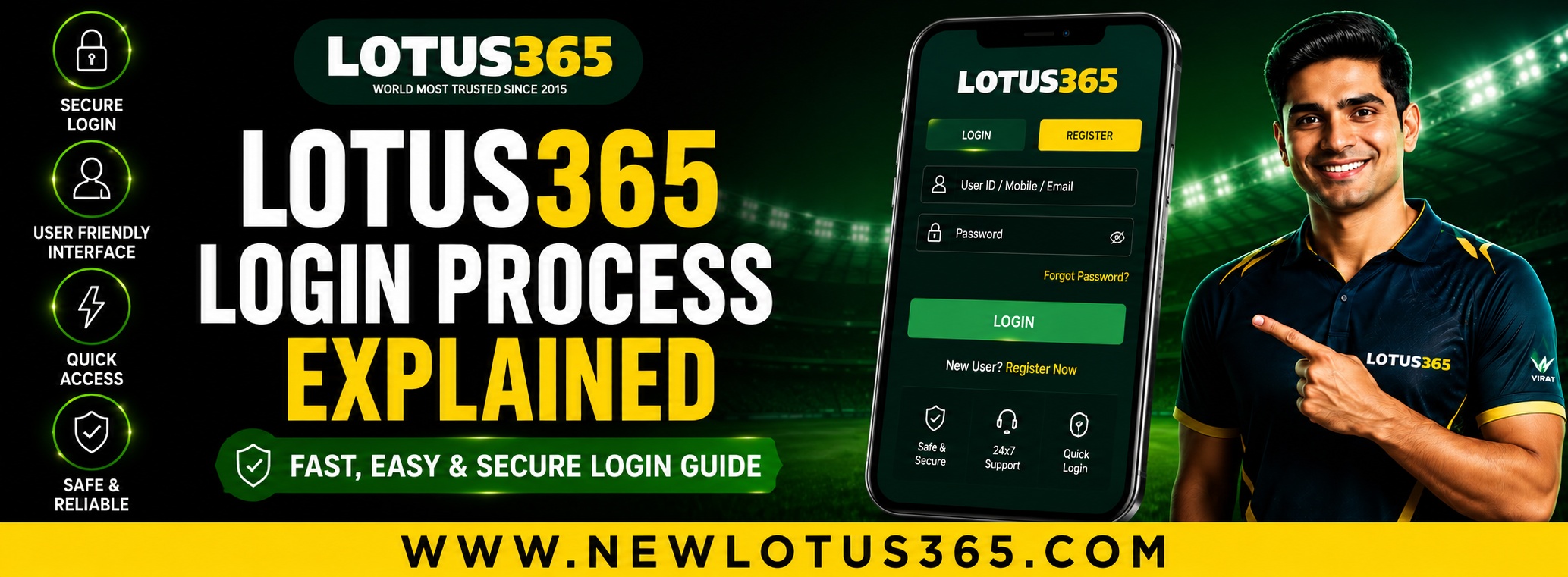 Lotus365 Login Process Explained
