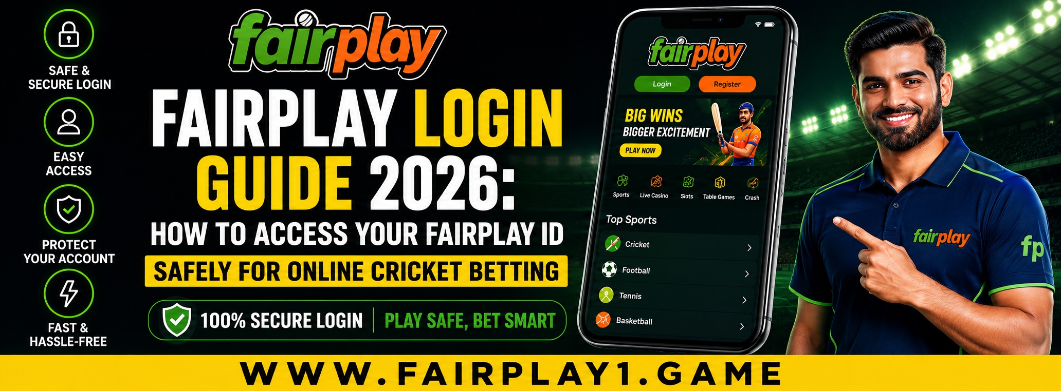 Fairplay Login Guide 2026: How to Access Your Fairplay ID Safely for Online Cricket Betting