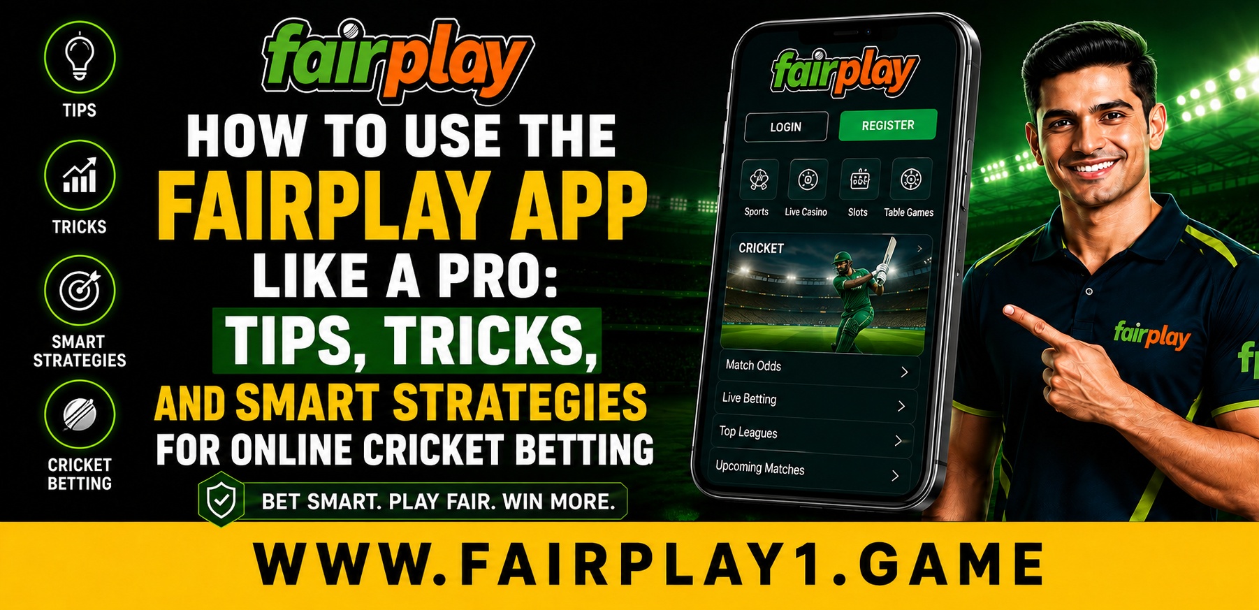 How to Use the Fairplay App Like a Pro: Tips, Tricks, and Smart Strategies for Online Cricket Betting