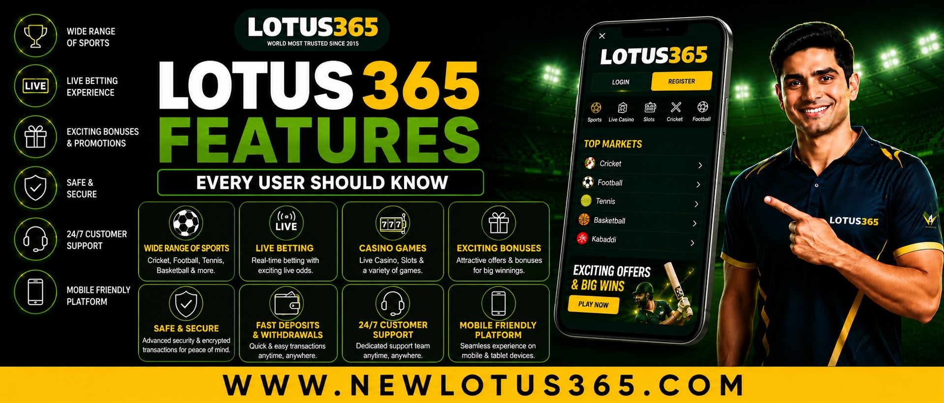 Lotus365 Features Every User Should Know