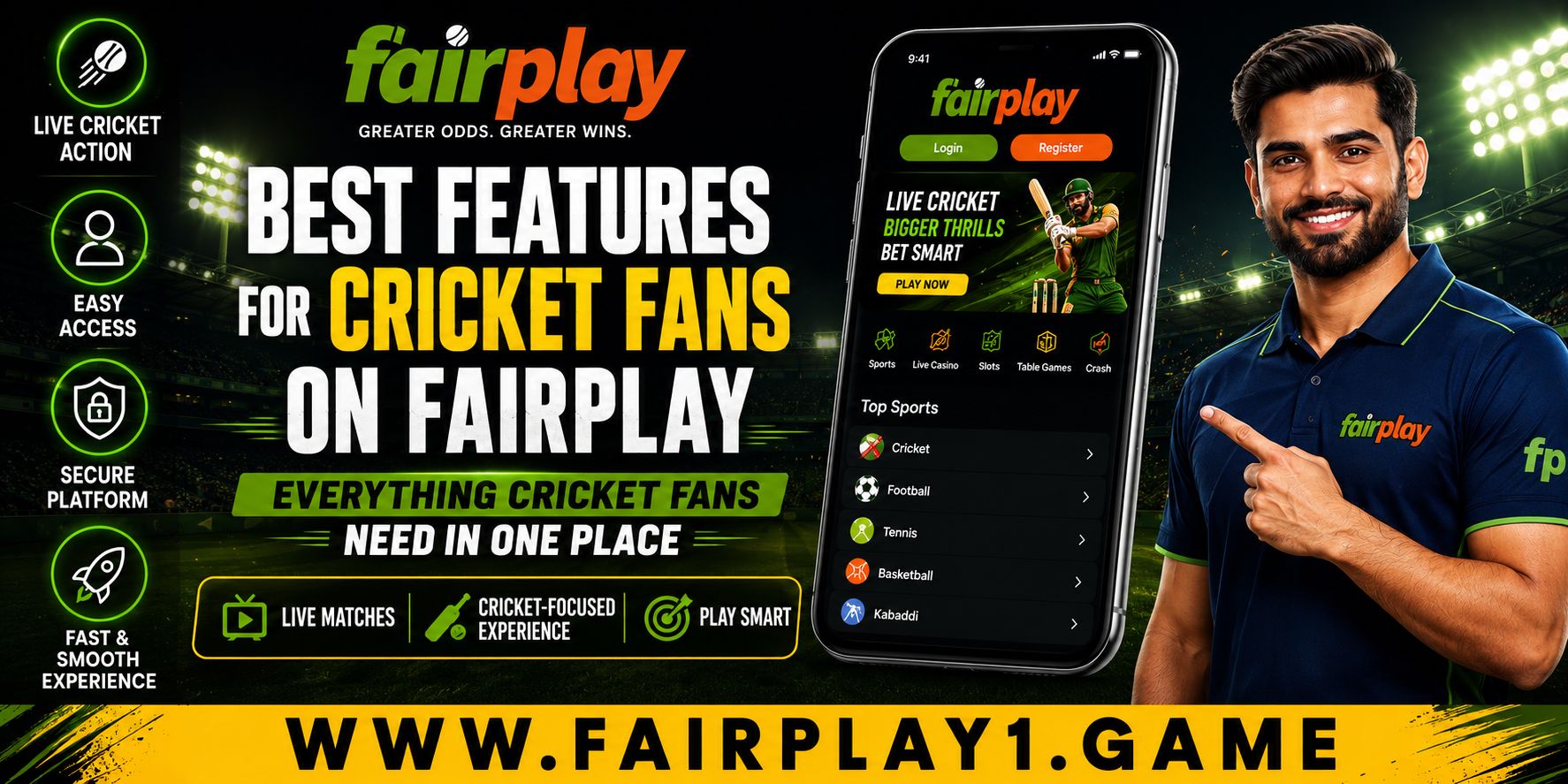 Best Features for Cricket Fans on Fairplay