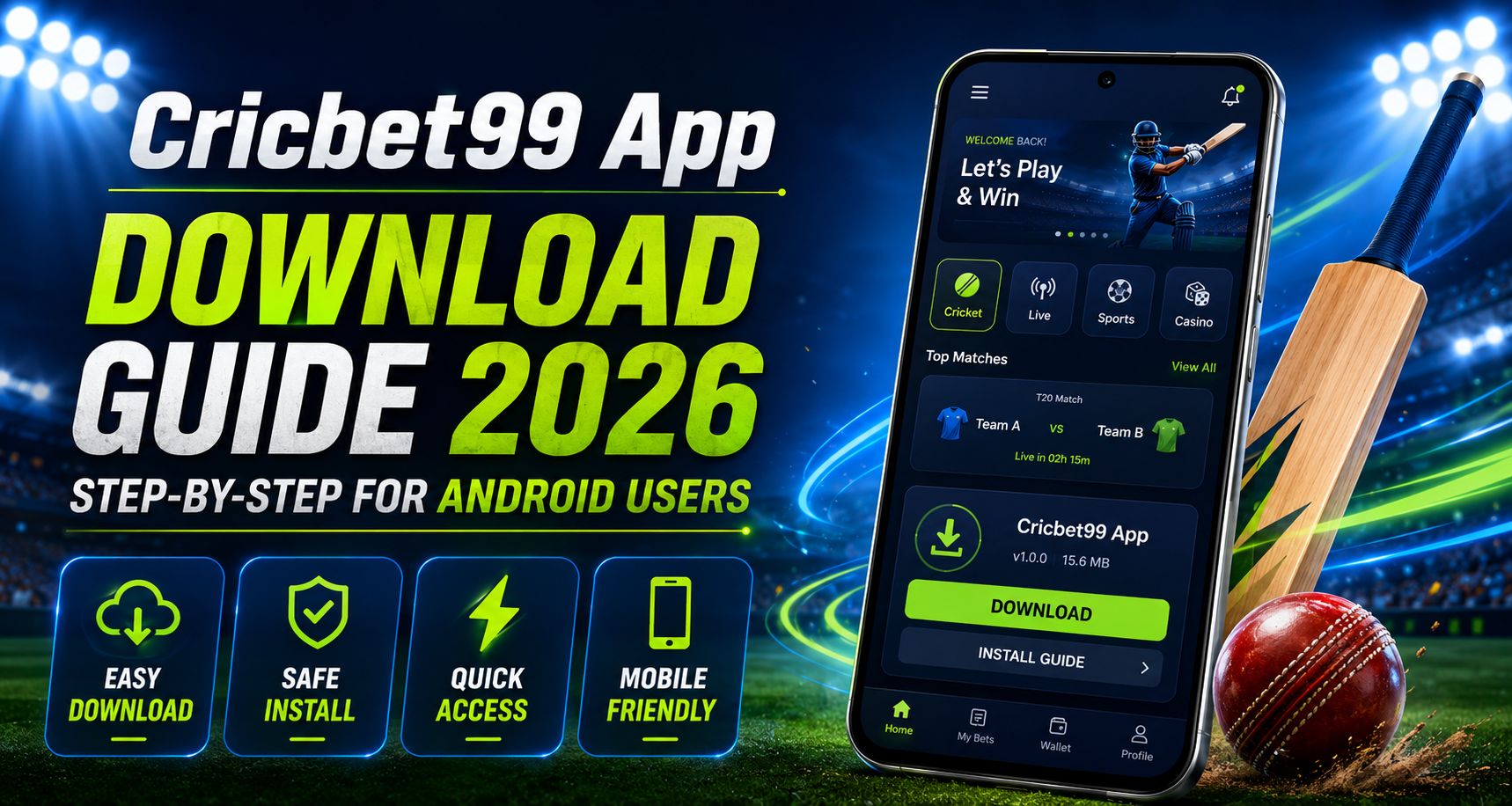 Cricbet99 App Download Guide 2026: Step-by-Step for Android Users