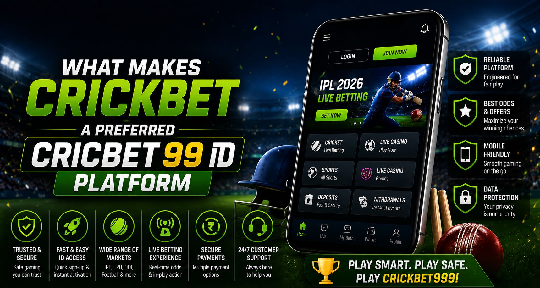 What Makes Crickbet a Preferred Cricbet99 ID Platform