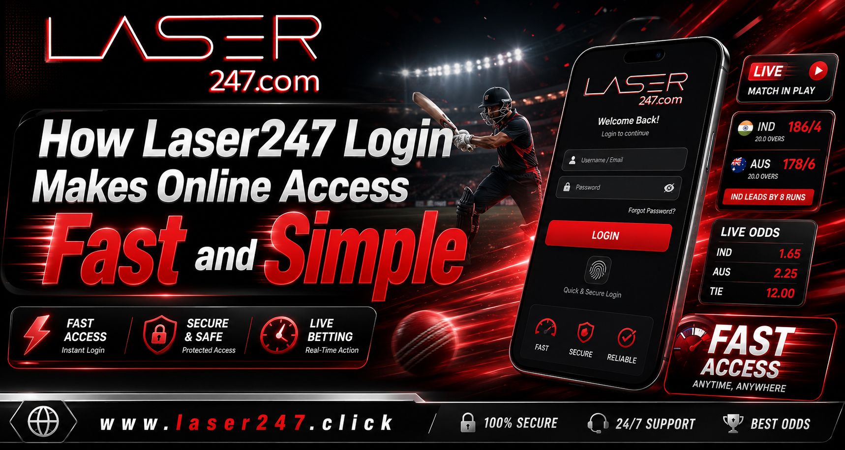 How Laser247 Login Makes Online Access Fast and Simple
