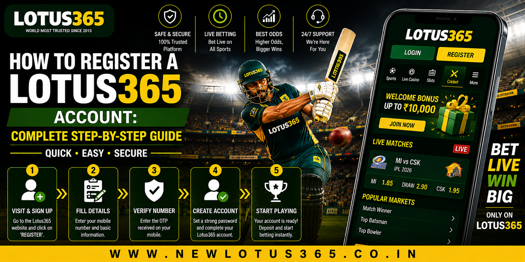 How to Register a Lotus365 Account: Complete Step-by-Step Guide 