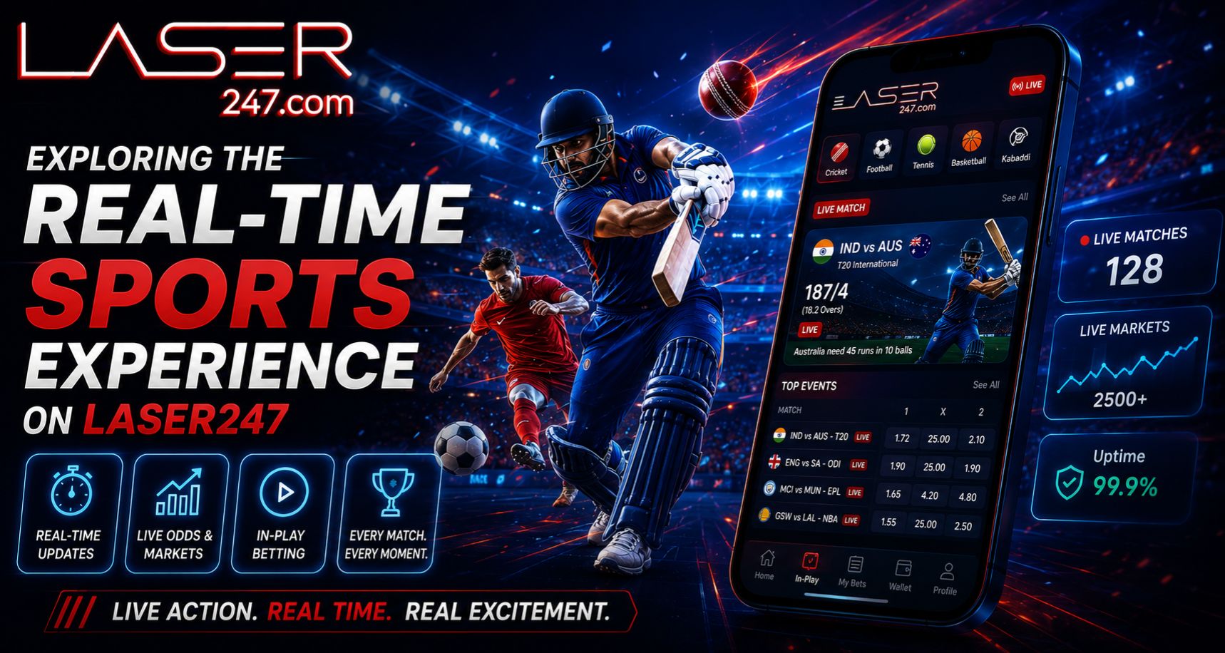 Exploring the Real-Time Sports Experience on Laser247