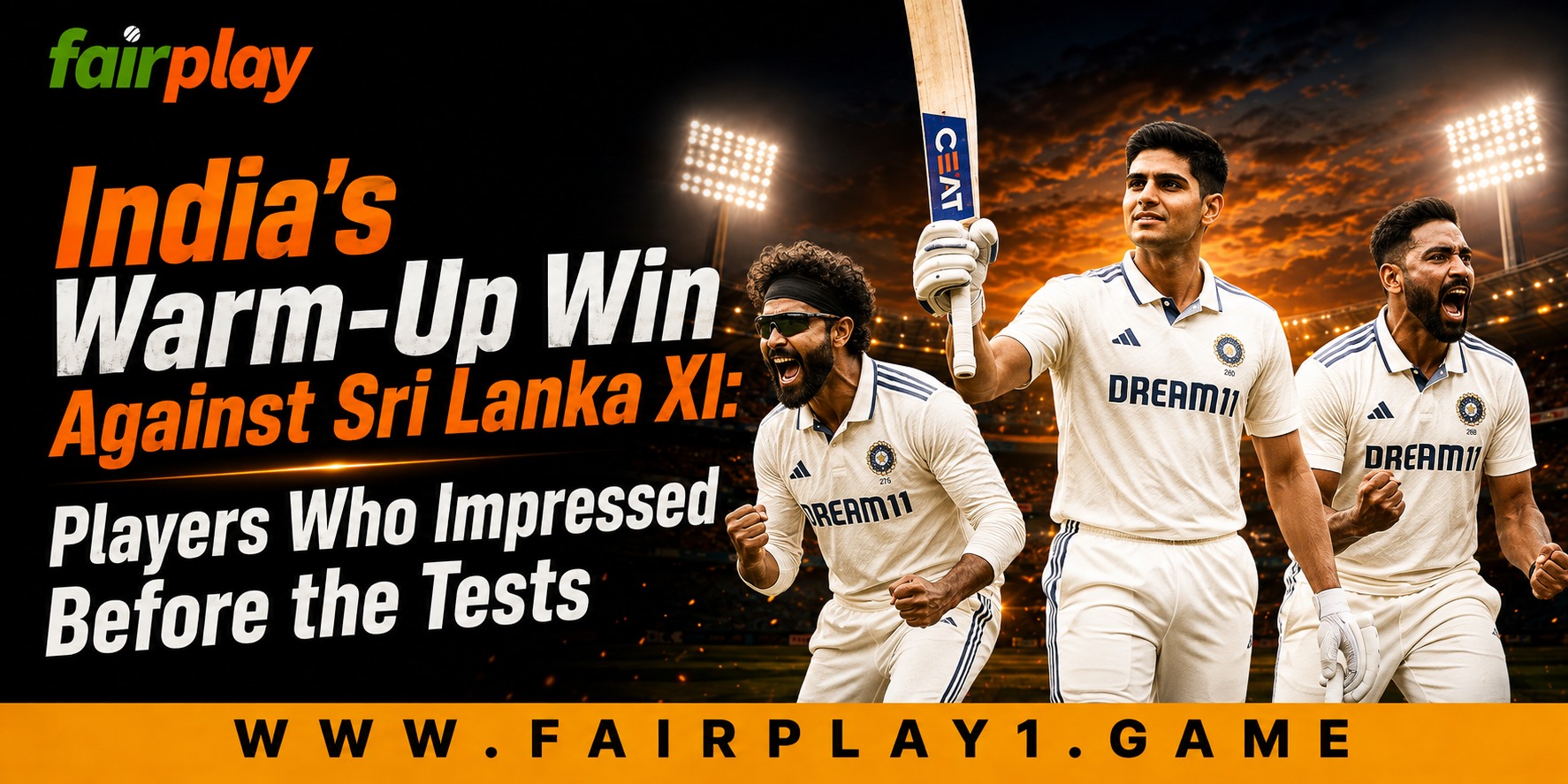 India’s Warm-Up Win Against Sri Lanka XI: Players Who Impressed Before the Tests
