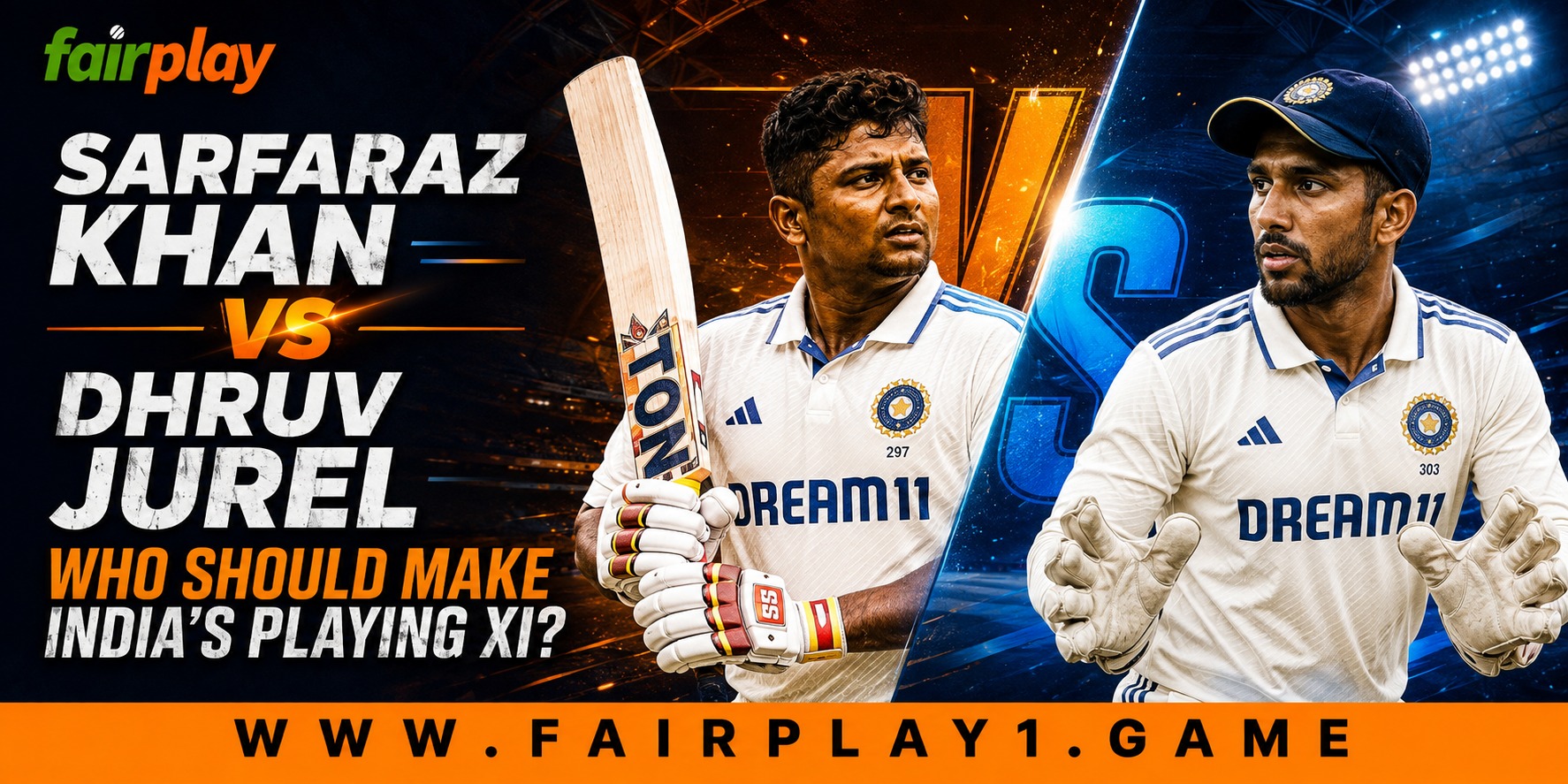 Sarfaraz Khan vs Dhruv Jurel: Who Should Make India's Playing XI?