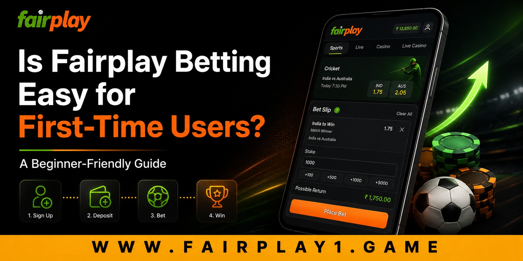 Is Fairplay Betting Easy for First-Time Users?