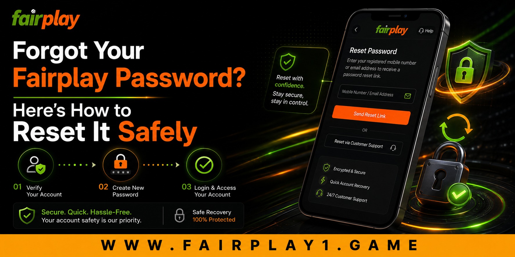 Forgot Your Fairplay Password? Here’s How to Reset It Safely