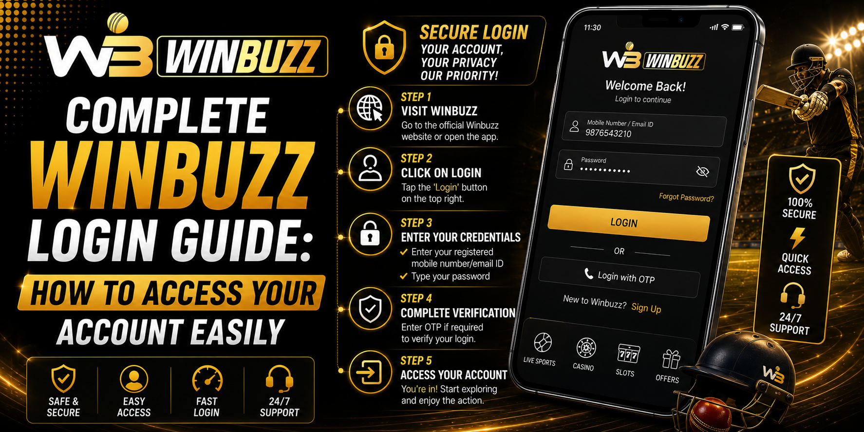 Complete Winbuzz Login Guide: How to Access Your Account Easily