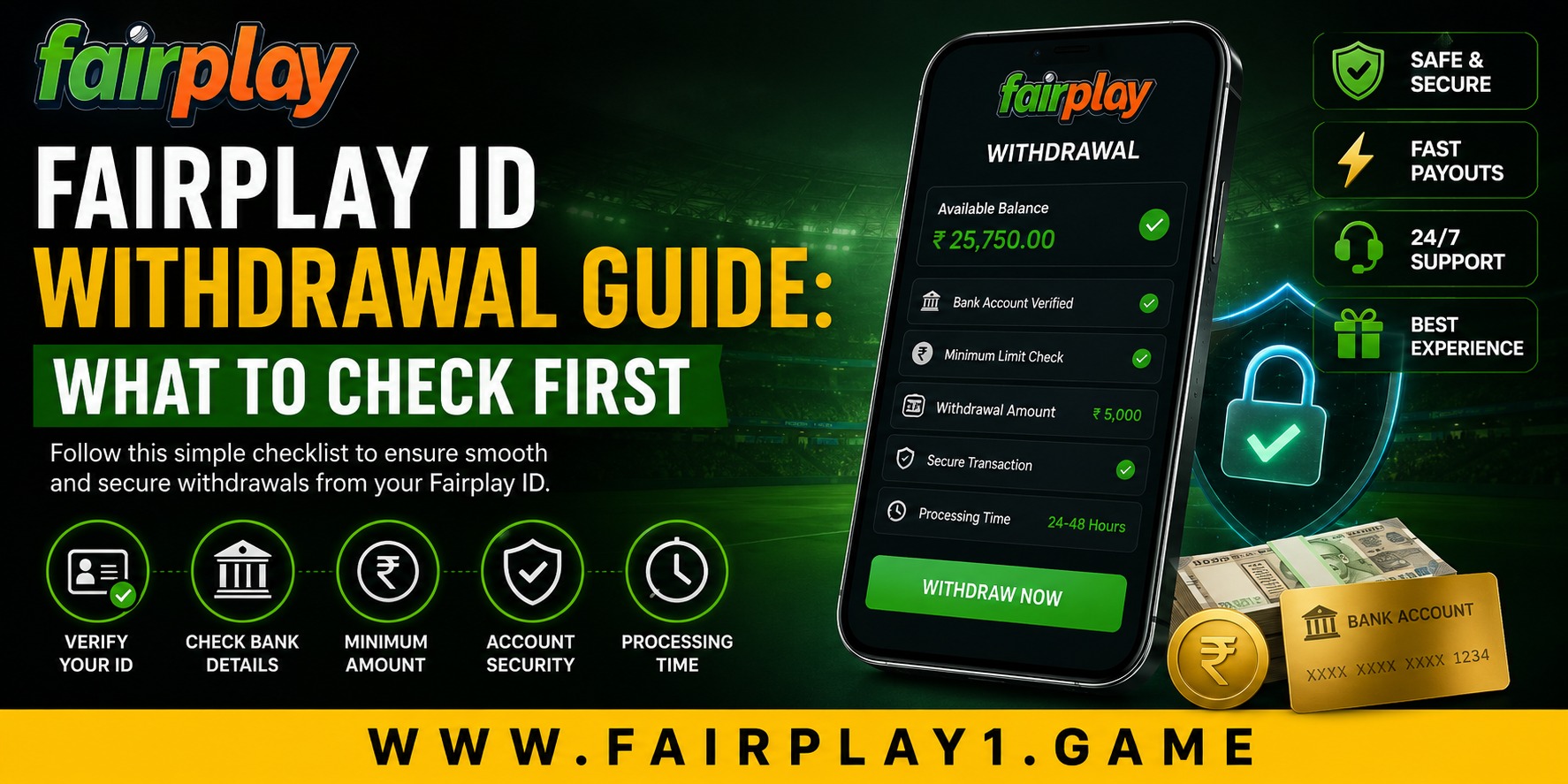 Fairplay ID Withdrawal Guide: What to Check First
