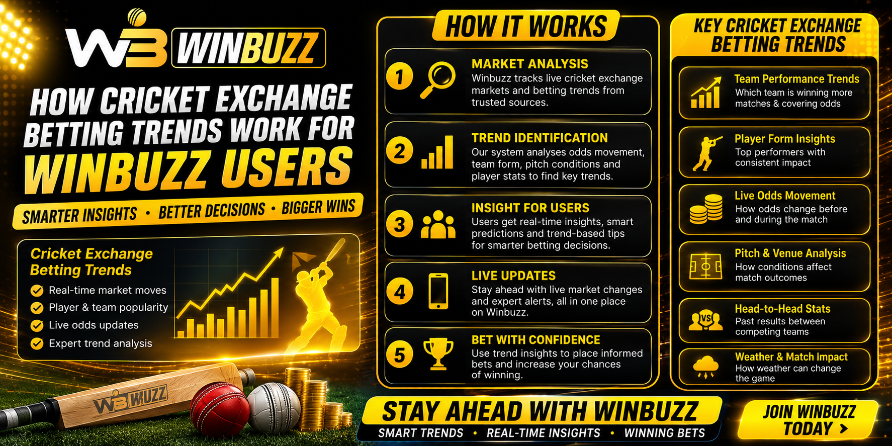 How Cricket Exchange Betting Trends Work for Winbuzz Users