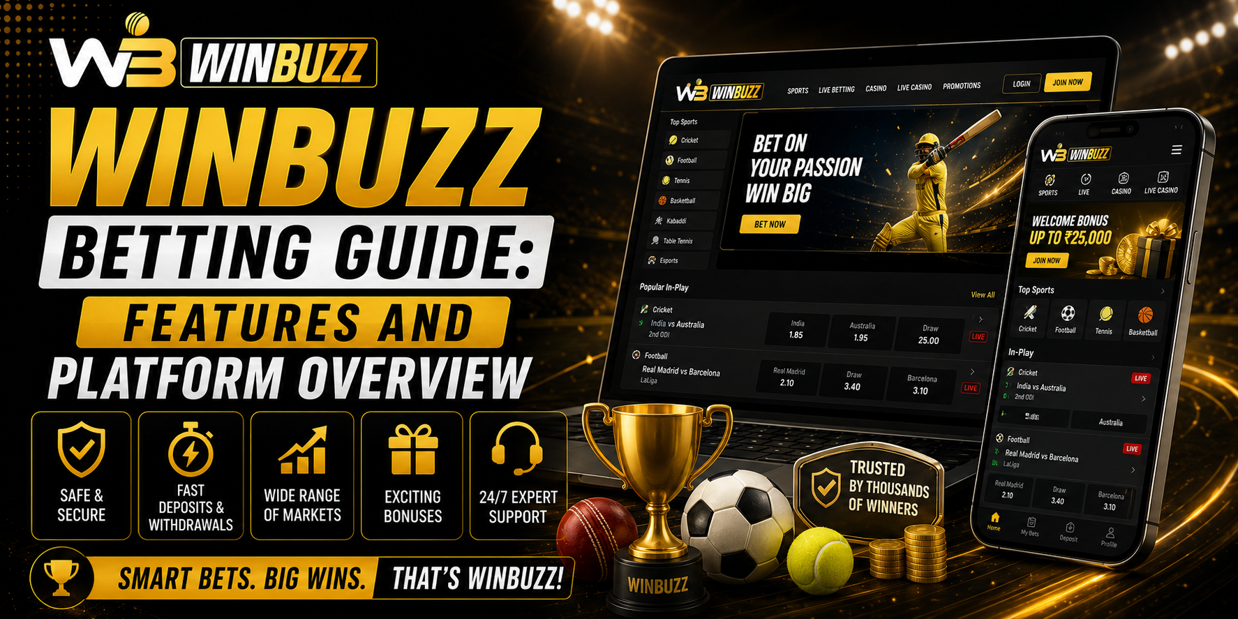 Winbuzz Betting Guide: Features and Platform Overview