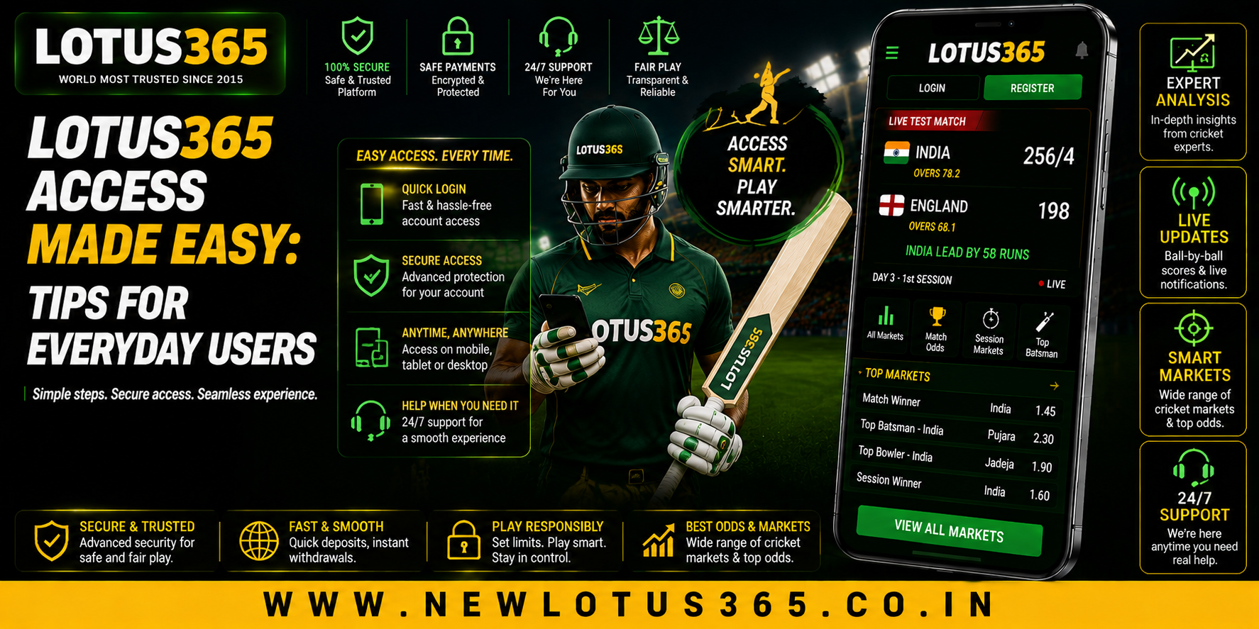 Lotus365 Access Made Easy: Tips for Everyday Users