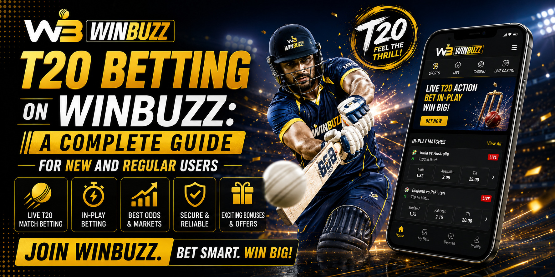 T20 Betting on Winbuzz: A Complete Guide for New and Regular Users