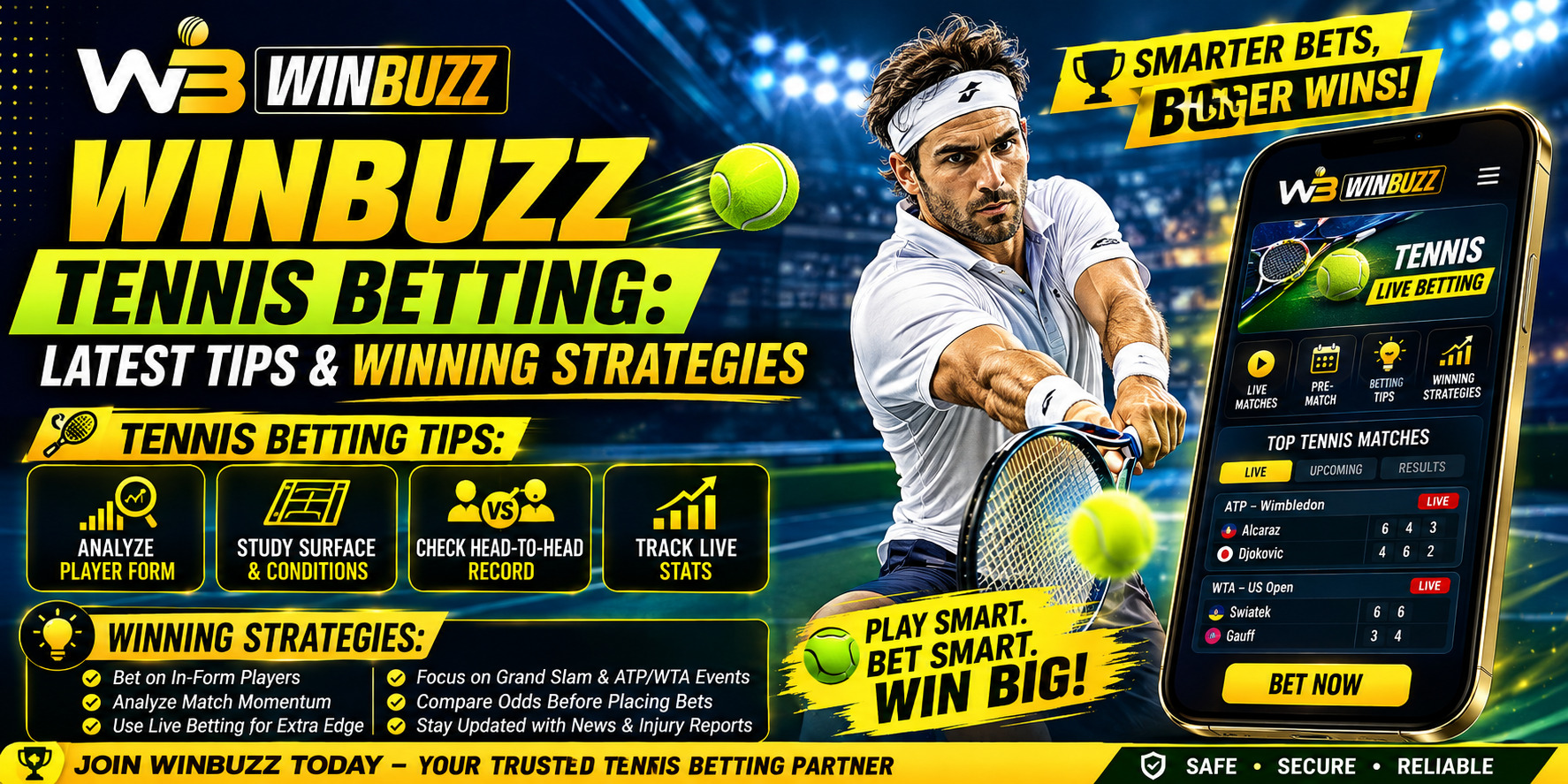 Winbuzz Tennis Betting: Latest Tips & Winning Strategies