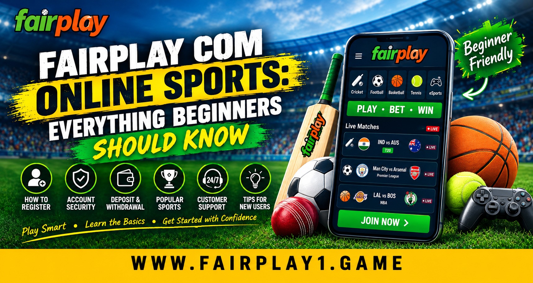 Fairplay com Online Sports: Everything Beginners Should Know