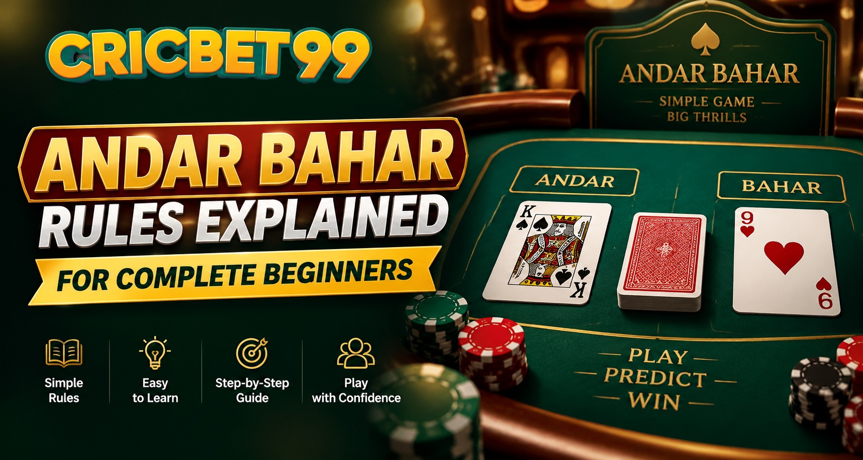 Andar Bahar Rules Explained for Complete Beginners | Cricbet99