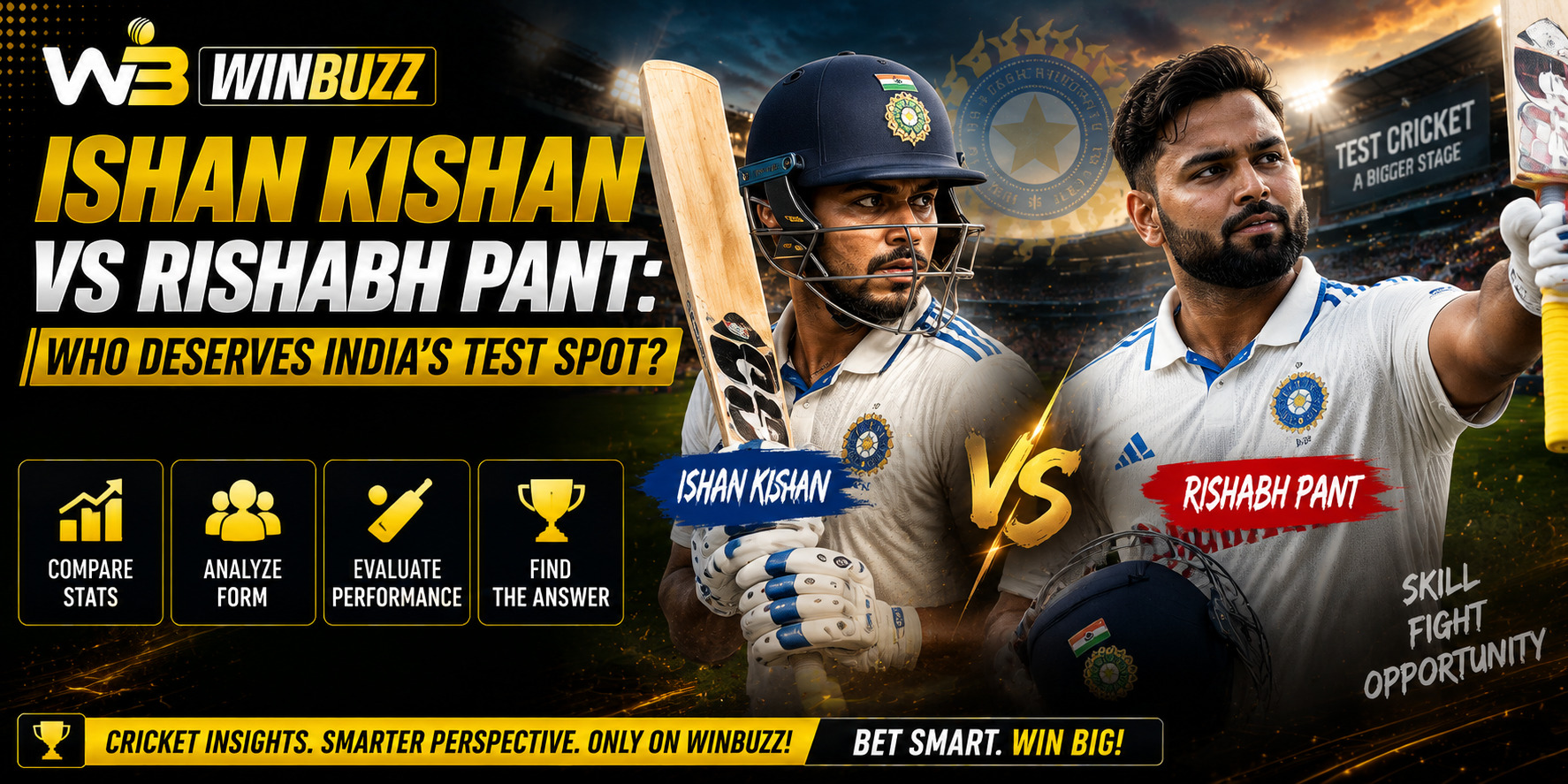 Ishan Kishan vs Rishabh Pant: Who Deserves India’s Test Spot?