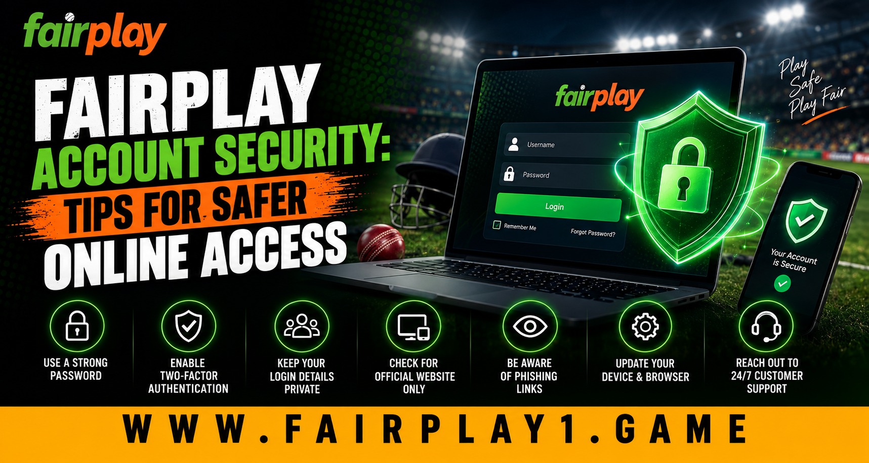 Fairplay Account Security: Tips for Safer Online Access