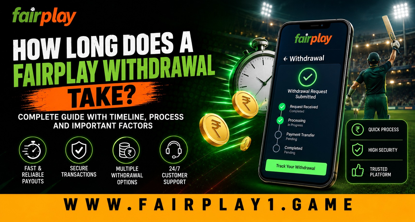 How Long Does a Fairplay Withdrawal Take?