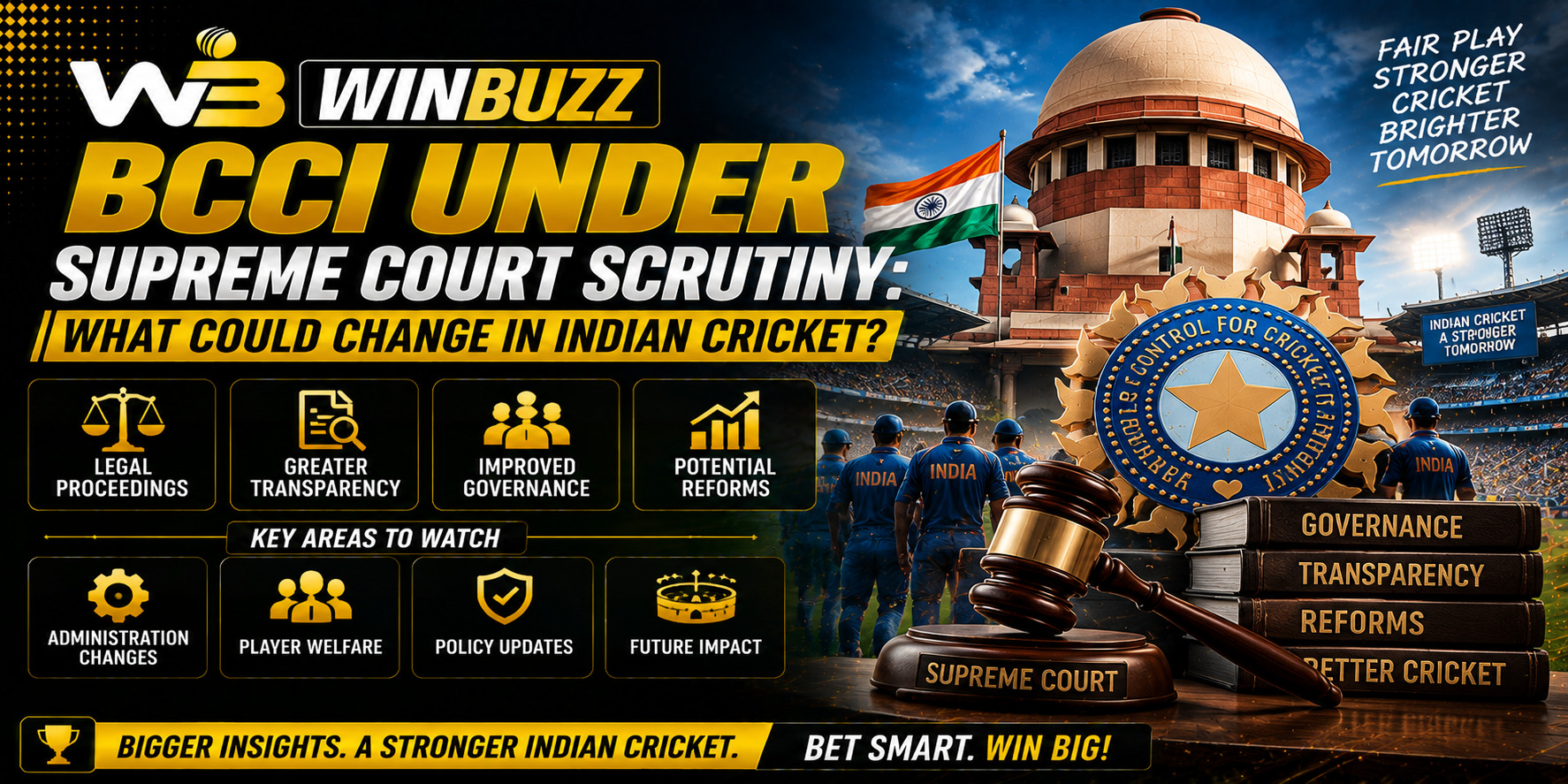 BCCI Under Supreme Court Scrutiny: What Could Change in Indian Cricket