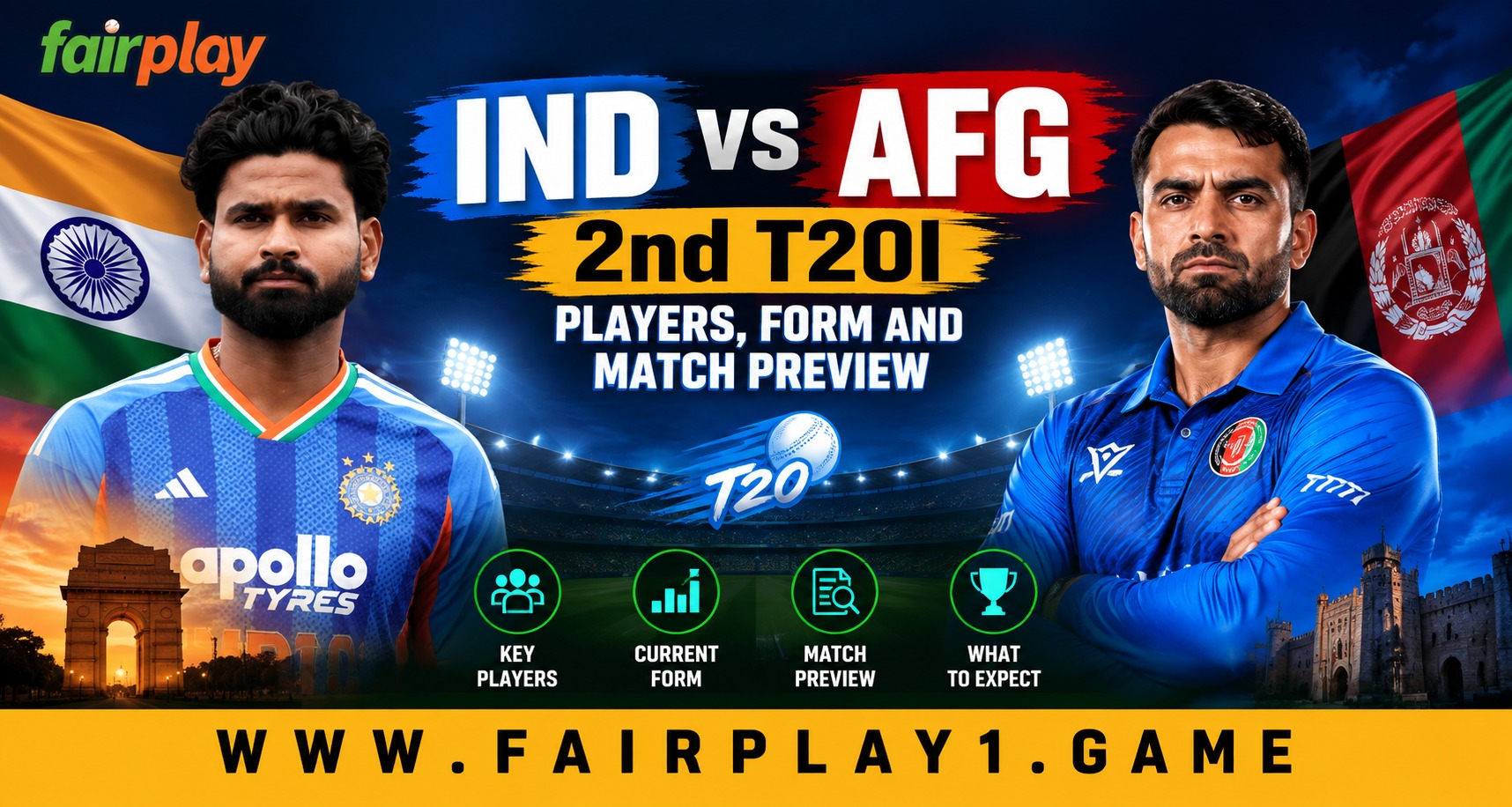 IND vs AFG 2nd T20I: Players, Form and Match Preview