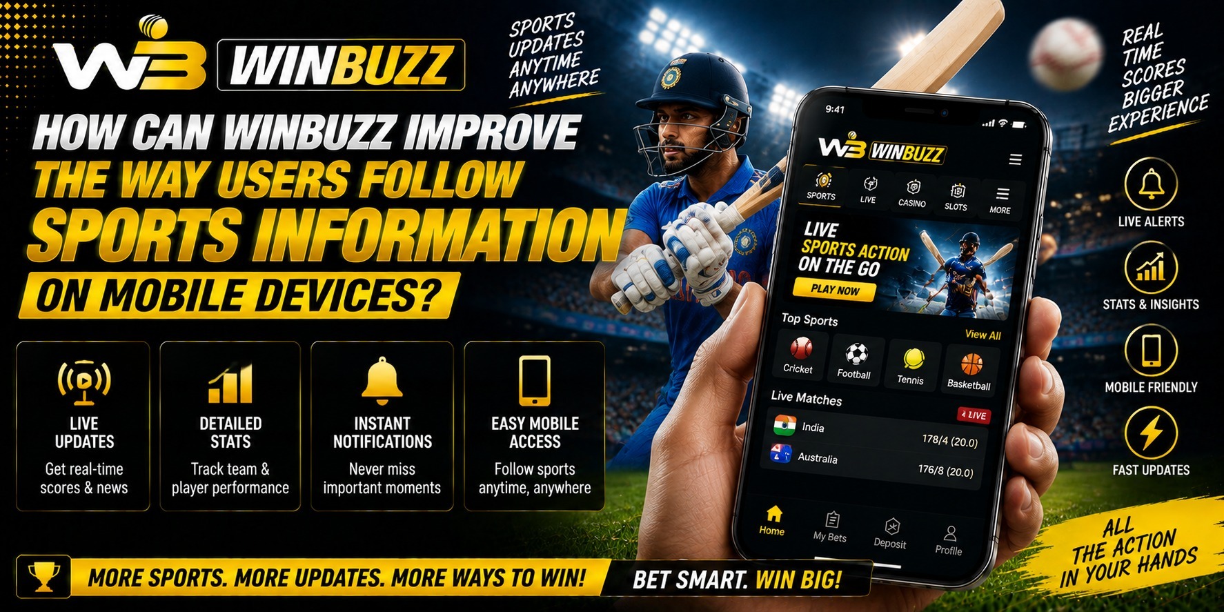 How Can Winbuzz Improve the Way Users Follow Sports Information on Mobile Devices?
