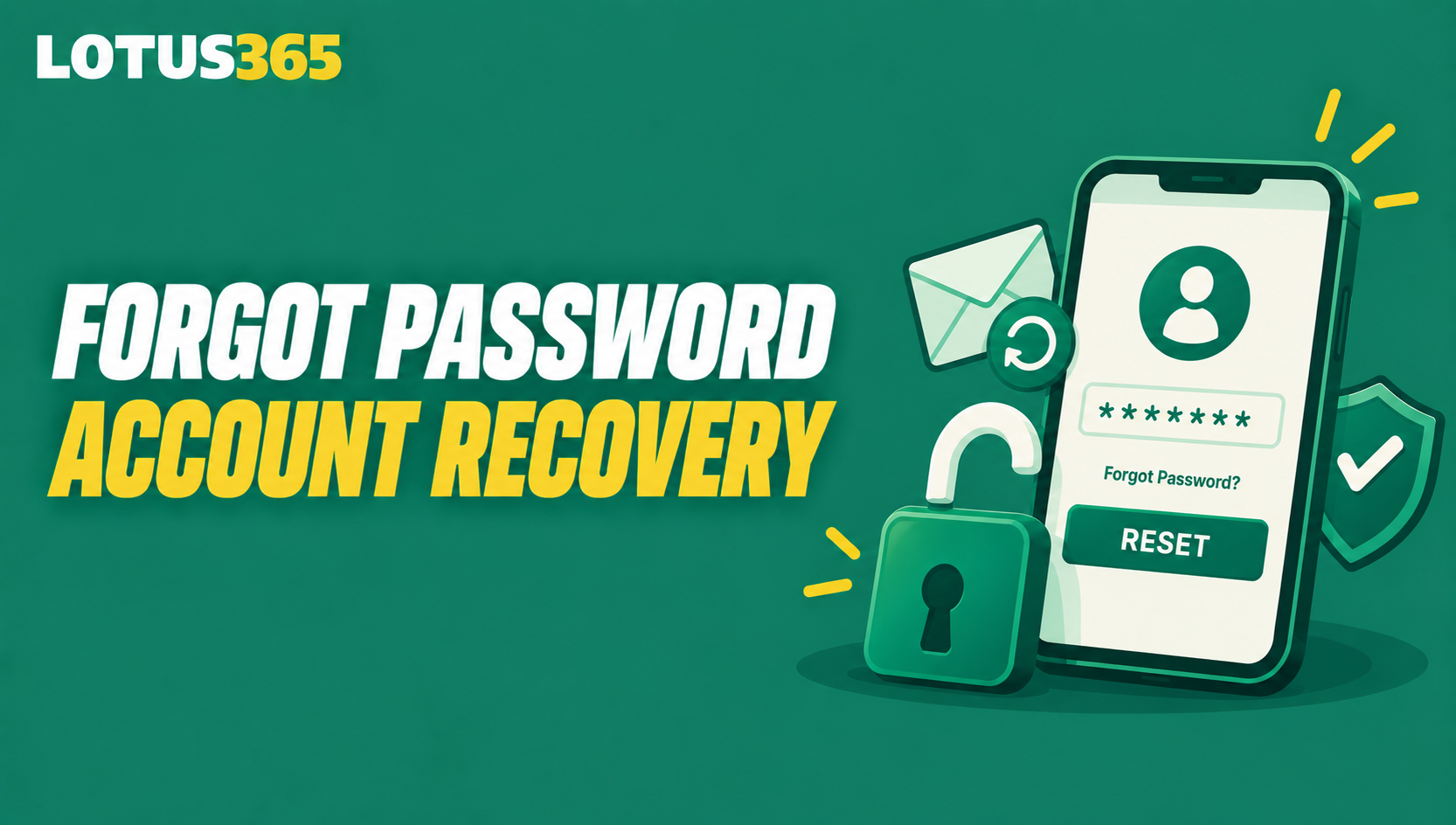 Lotus 365 Forgotten Password 