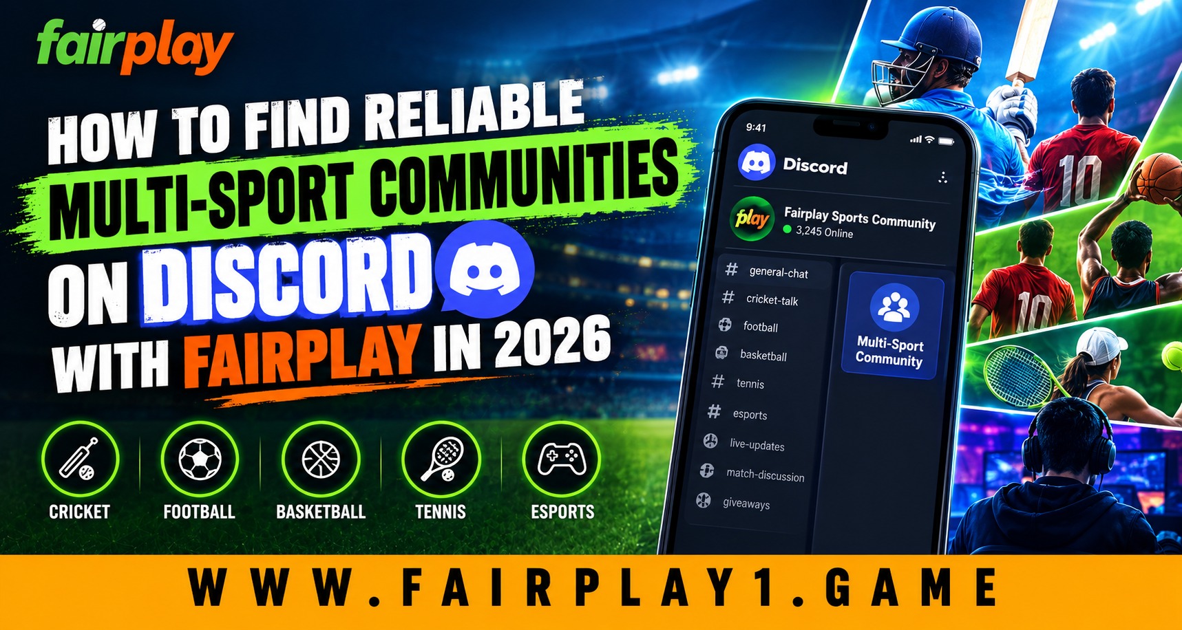How to Find Reliable Multi Sport Communities on Discord with Fairplay in 2026
