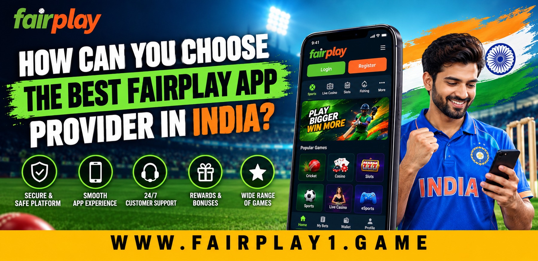 How Can You Choose the Best Fairplay App Provider in India?